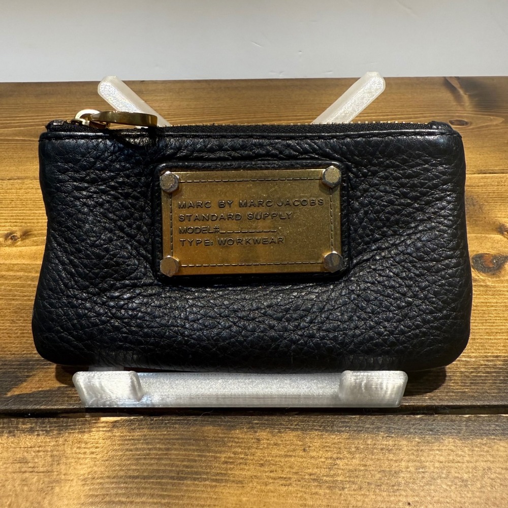 Marc by Marc Jacobs Standard Supply Workwear Leather Key Pouch /‎ Coin Purse